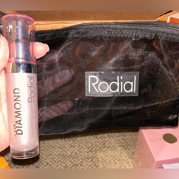Rodial Pink Diamond Instant Lifting Serum with bag-New